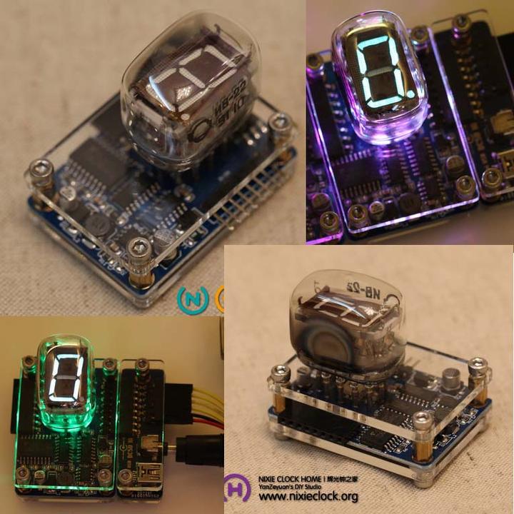Actual product image Nixieclock IV-22 VFD Module for Arduino (Timepiece)