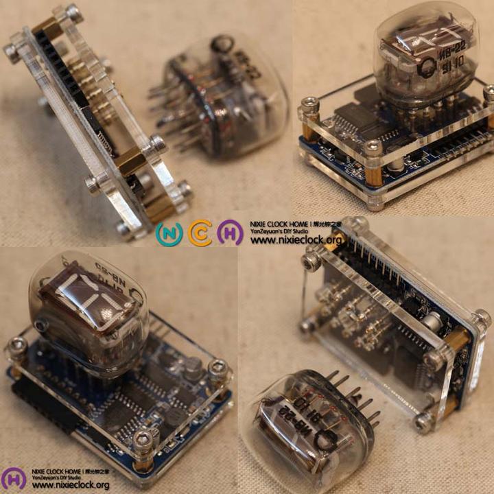 Actual product image Nixieclock IV-22 VFD Module for Arduino (Timepiece)