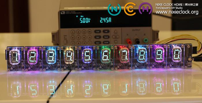 Actual product image Nixieclock IV-22 VFD Module for Arduino (Timepiece)
