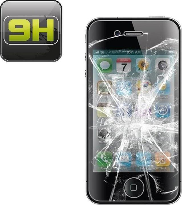 Produktbild Protectorking 3x echtes Tempered 9H Panzerhartglas 3D KLAR (3 Stück, Apple iPhone 4, LG G4s)