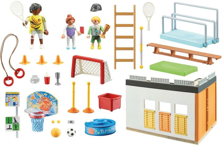 Produktbild Playmobil Anbau Turnhalle (71328, Playmobil City Life)