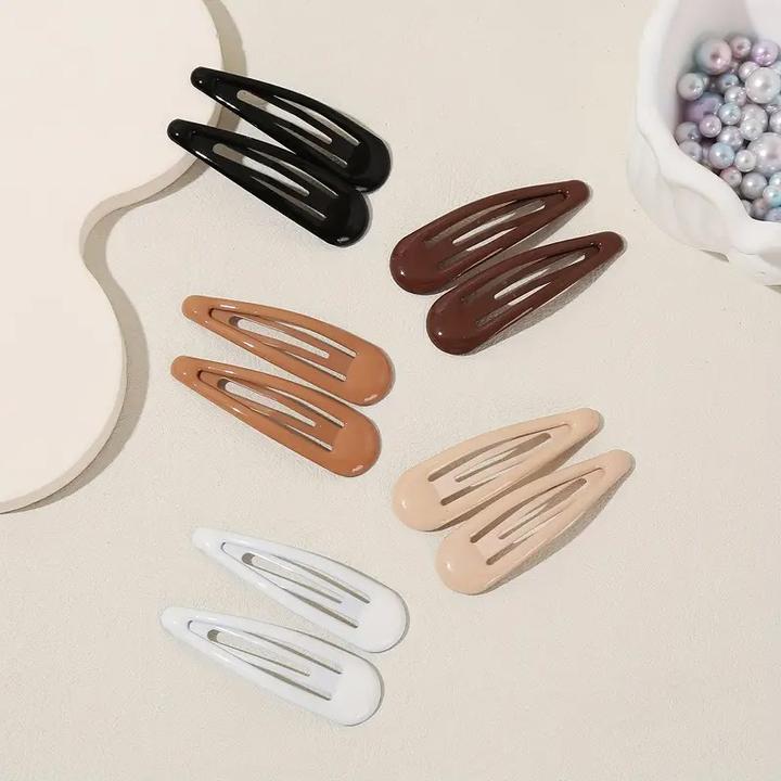Actual product image ASMI 10 hair clips in water drop shape (10 pcs.)