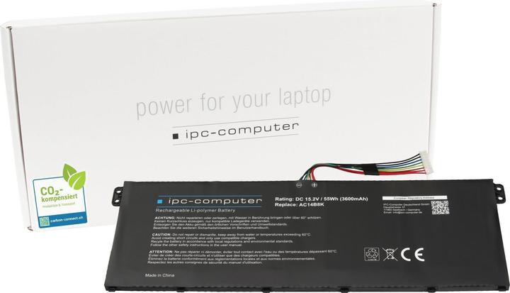 Produktbild IPC AC14B8K (4 Zellen, 3600 mAh)