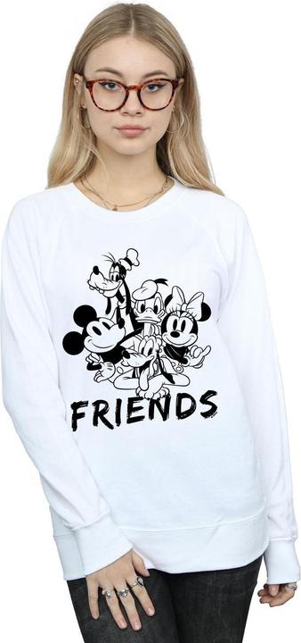 Actual product image Disney Womens/Ladies Mickey Mouse And Friends Sweatshirt (XXL)