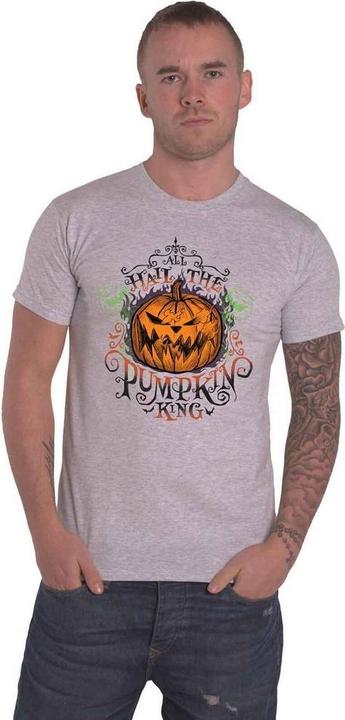 Dick Smith Unisex Adult All Hail the Pumpkin King Cotton T-Shirt
