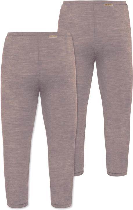 Actual product image Normani 2-pack baby merino trousers with feet - 9537 (56)