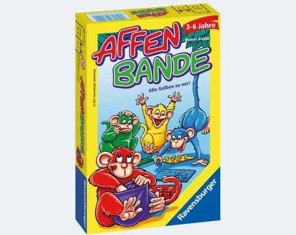 Actual product image Ravensburger Gang of monkeys (German)
