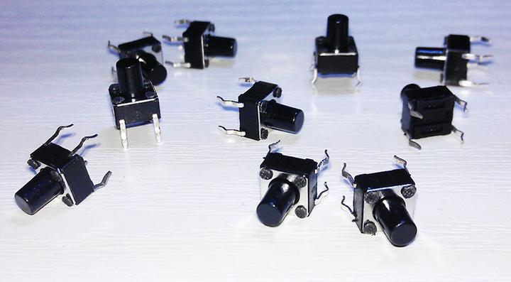 Produktbild OEM Printtaster Button 6 x 6 x 8mm