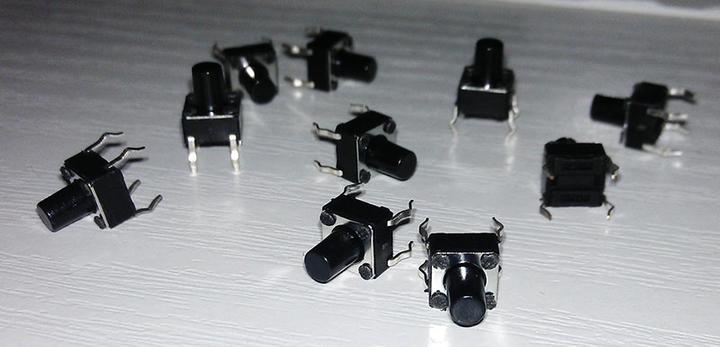 Produktbild OEM Printtaster Button 6 x 6 x 8mm