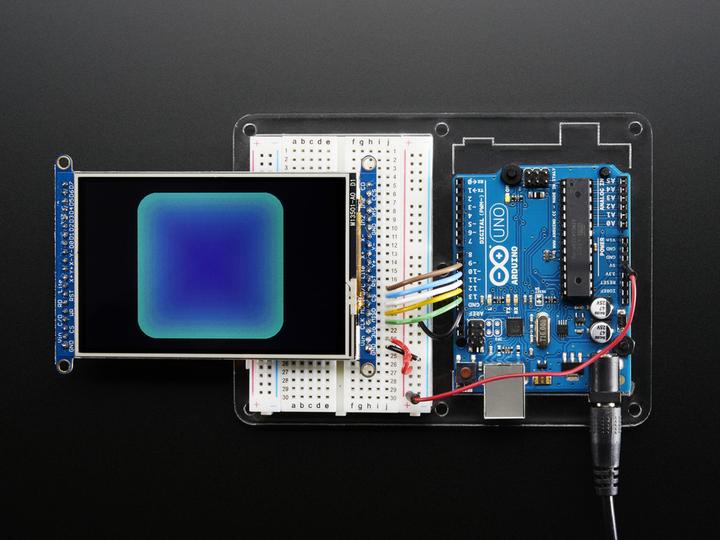 Actual product image Adafruit 3.5" TFT 320x480 Touchscreen w/MicroSD (Various)