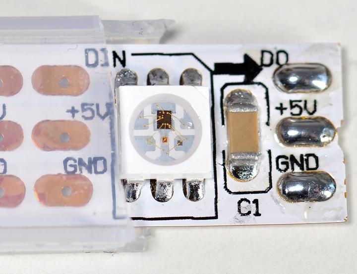 Produktbild Adafruit NeoPixel Digital RGB LED Weatherproof Strip 60 LED 4 Meter (400 cm)
