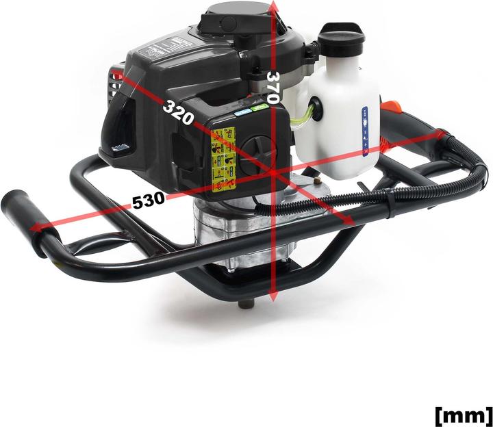 Produktbild Wiltec Set Erdlochbohrer