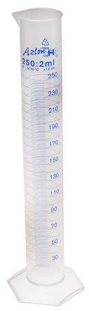 Rs Pro TPX measuring cylinder Class A 250ml
