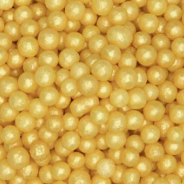 Actual product image Städter Sugar Pearls Gold Small