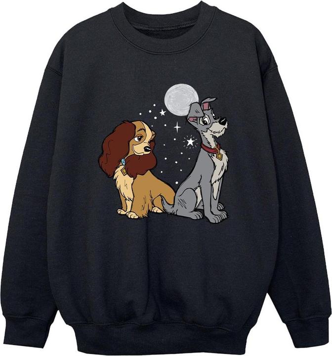 Disney Lady And The Tramp Moon Sweatshirt Jungen
