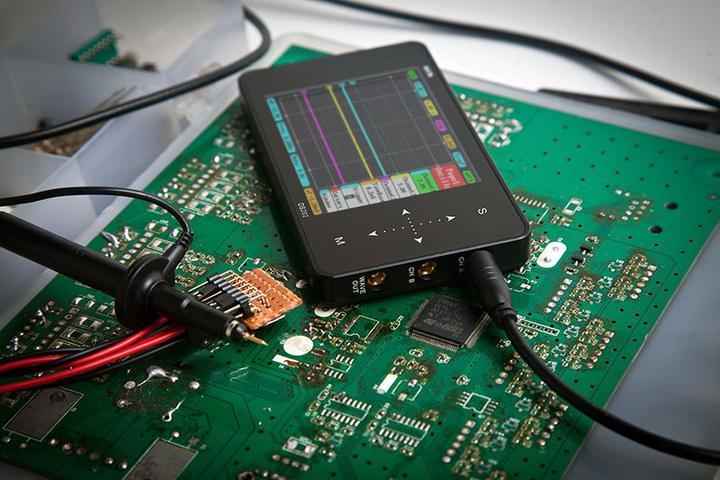 Produktbild MiniDSO DS202 Digitales 2-Kanal Oszilloskop mit Touch