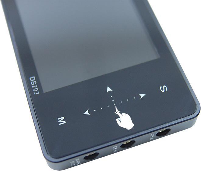 Produktbild MiniDSO DS202 Digitales 2-Kanal Oszilloskop mit Touch