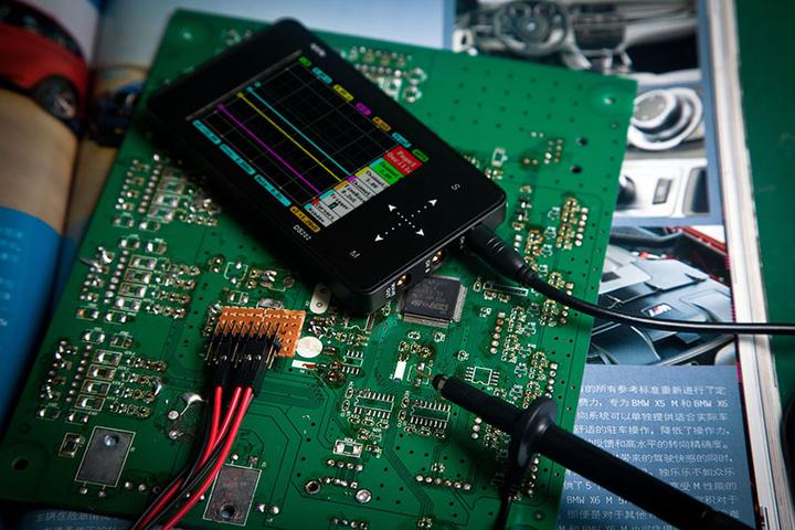 Produktbild MiniDSO DS202 Digitales 2-Kanal Oszilloskop mit Touch