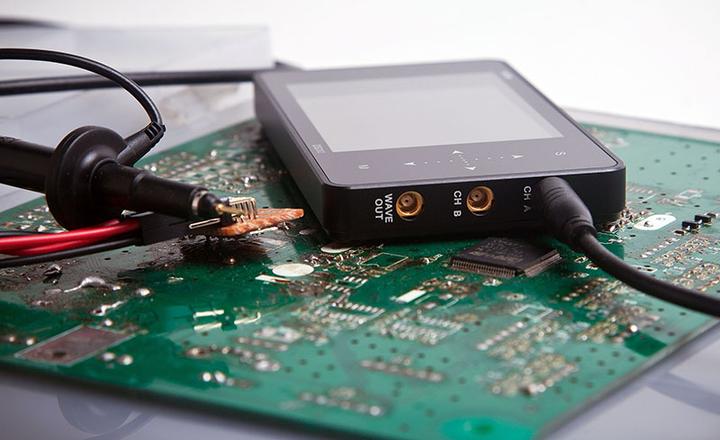 Produktbild MiniDSO DS202 Digitales 2-Kanal Oszilloskop mit Touch