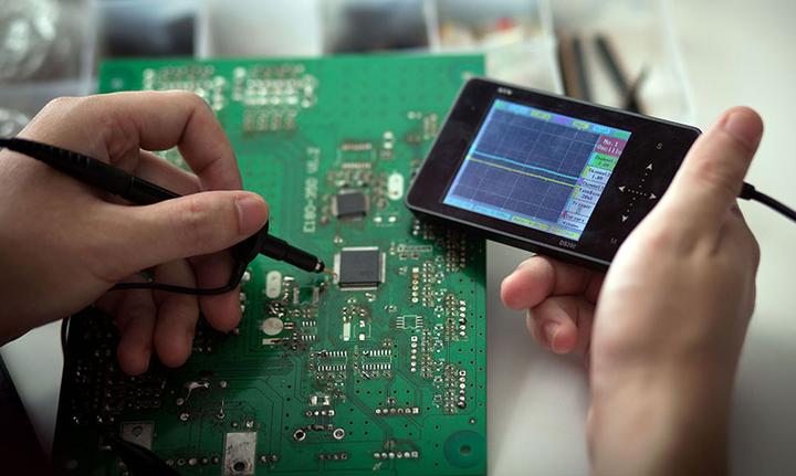 Produktbild MiniDSO DS202 Digitales 2-Kanal Oszilloskop mit Touch