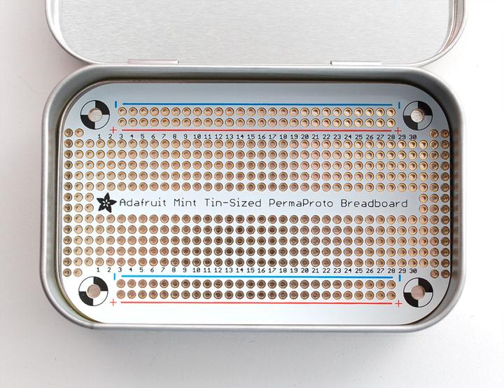 Produktbild Adafruit Perma-Proto Mint-Tin Size Breadboard PCB (Breadboard)