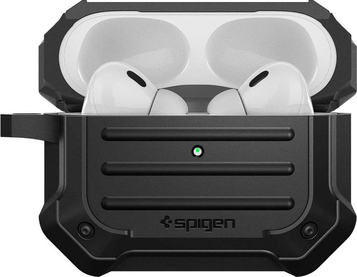 Produktbild Spigen TOUGH ARMOR MAG MAGSAFE Apple AIRPODS PRO 1 / 2 BLACK (Kopfhörer Tasche)