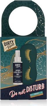 Produktbild Dirty Works Gift set for a restful night's sleep with Lavender eye mask 2 pcs