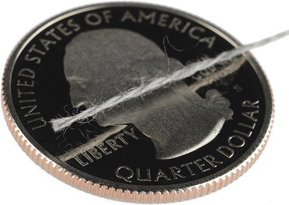 Actual product image SparkFun Conductive Thread 60g (Stainless Steel)