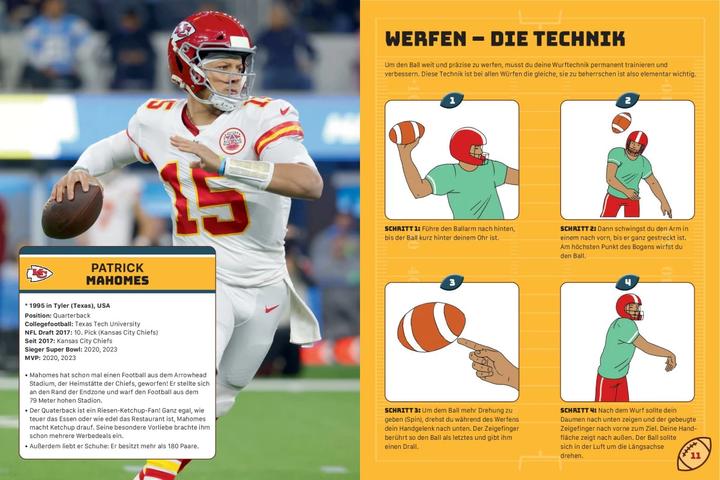 Produktbild American Football - Trainiere wie die NFL-Profis (Deutsch, Schwager & Steinlein Verlag, Hendrik Kranenberg, Sabine Janatschek, Nicole Lindenroth, Jan Stecker, 2024)