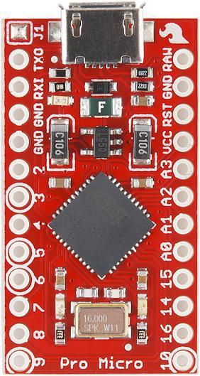 Image du produit SparkFun Arduino Pro Micro 3.3V/8Mhz (Composant de puissance)