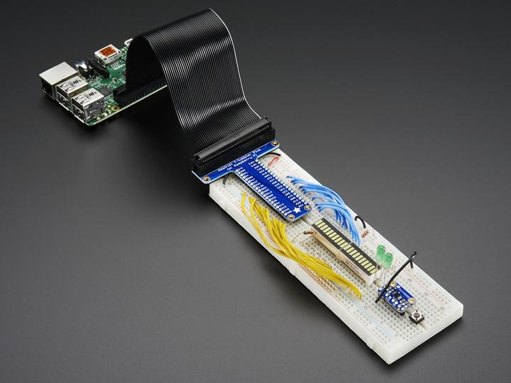 Immagine prodotto Adafruit Kit Pi T-Cobbler Plus per Pi B+ assemblato (Attraccare)