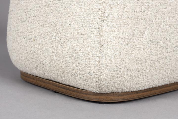 Actual product image Dutchbone Shelly Side Table Cinnamon Right Chaise Longue