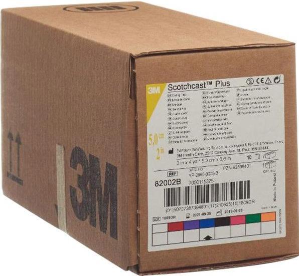 Immagine prodotto 3M Scotchcast Plus 5cmx3,65m blu, 10 pezzi