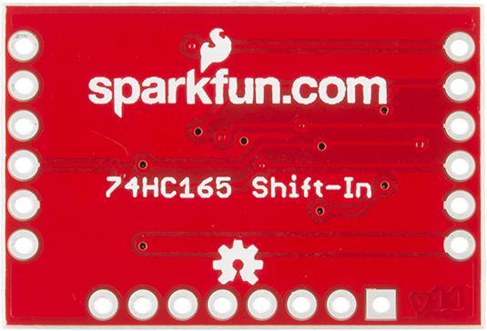 Actual product image SparkFun Shift-In Breakout SN74HC165 (Various)
