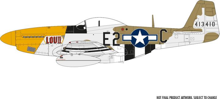 Image du produit Airfix Kit North American P51-D Mustang 1:48