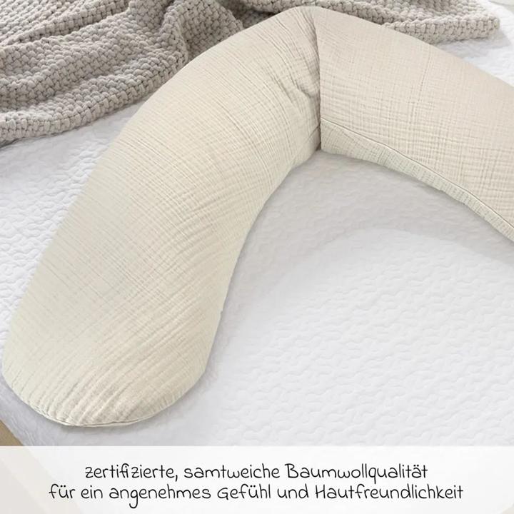 Actual product image Theraline Nursing pillow 4-piece nursing pillow economy set The Original 190 cm incl. (190 cm)