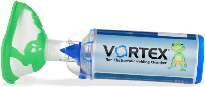Actual product image PARI VORTEX ballast chamber with frog children's mask 2-4 years
