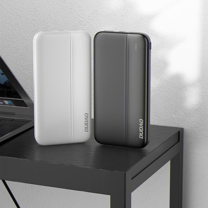 Produktbild Dudao K4S 10000mAh powerbank White (10000 mAh, 10 W)