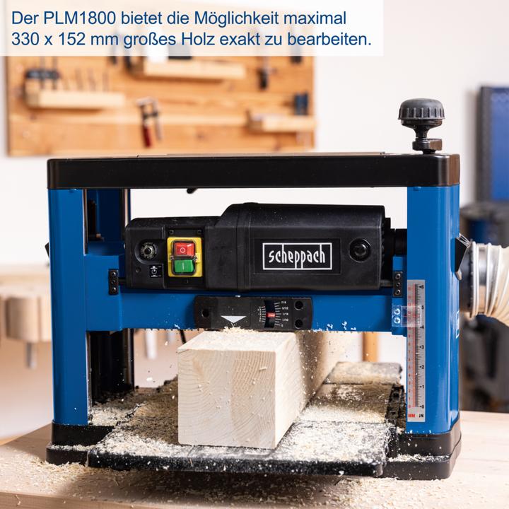 Produktbild Scheppach PLM1800 Dickenhobel