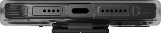 Actual product image Uniq etui Heldro Mount with Stand iPhone 15 Pro Max 6.7" dymny/vapour smoke (Apple iPhone 15 Pro Max)