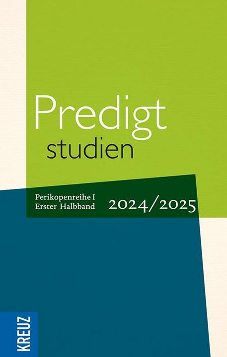 Produktbild Predigtstudien 2024/2025, 1. Halbband (Deutsch)