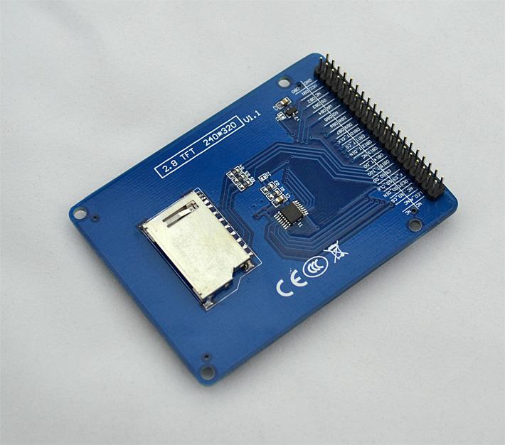 Produktbild OEM 2.8" TFT Display mit Touch und SD ILI9325C 3.3V
