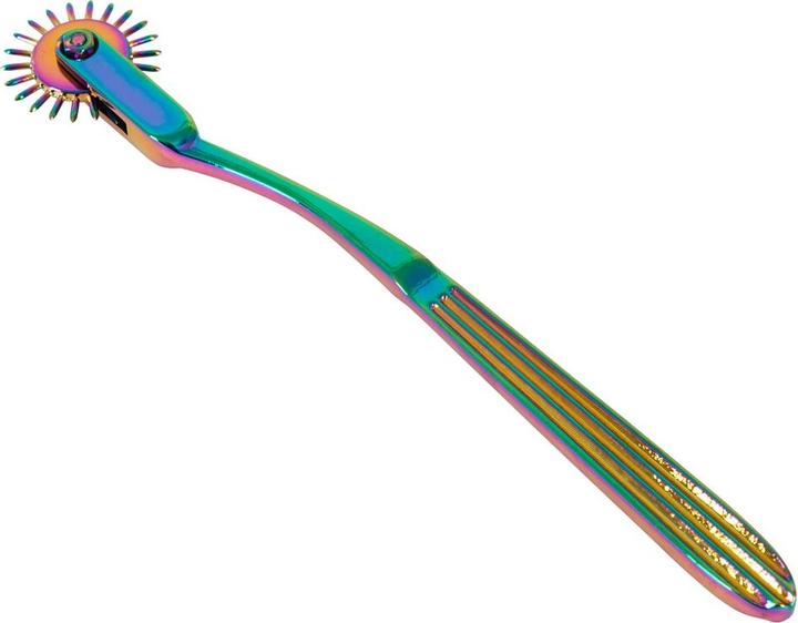 Actual product image Fetish Collection Rainbow Single Pinwheel