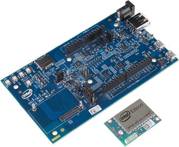 Actual product image Intel Edison and Arduino Breakout Kit