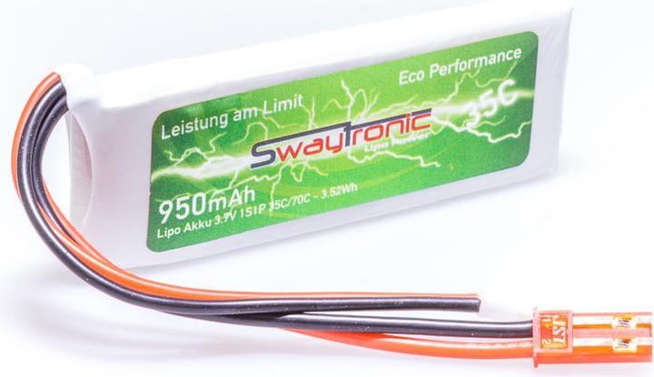 Swaytronic LiPo 3. V35/0 Custodia morbida JSTWalkera Molex (3.70 V, 950 mAh)