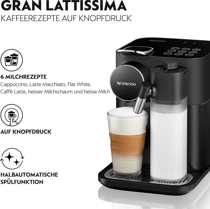 Produktbild De'Longhi Nespresso Gran Lattissima (NESPRESSO Original)