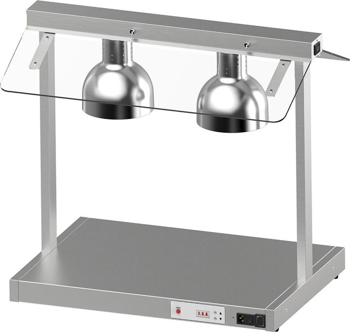 Actual product image Mayfair Electric carvery lamp units-2 230V/900W CH Stecker 810x530x748 mm CNS