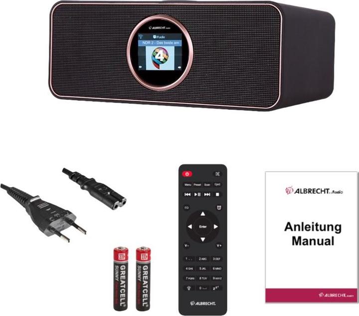 Image du produit Albrecht DR 884 (DAB+ DAB, Webradio, GPS, Bluetooth)