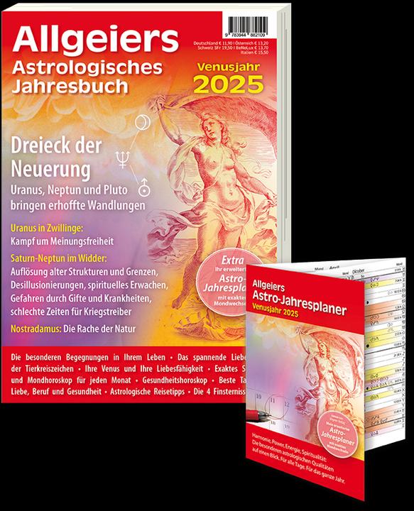 Image du produit Allgeier:Allgeiers Astrologisches Jahre (Allemand, Michael Allgeier, 2024)
