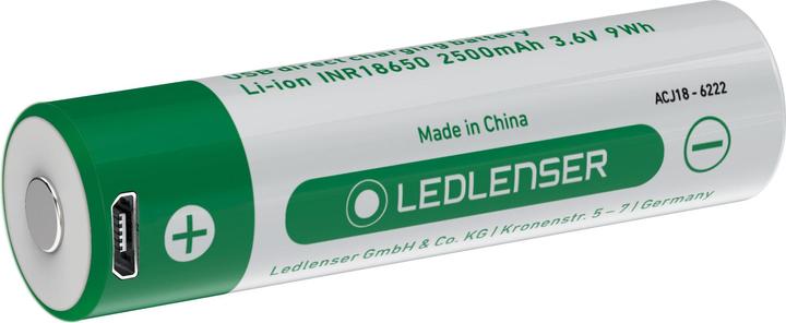 Image du produit Ledlenser Batterie rechargeable Li-Ion direct USB 3,6 V / 2500 mAh